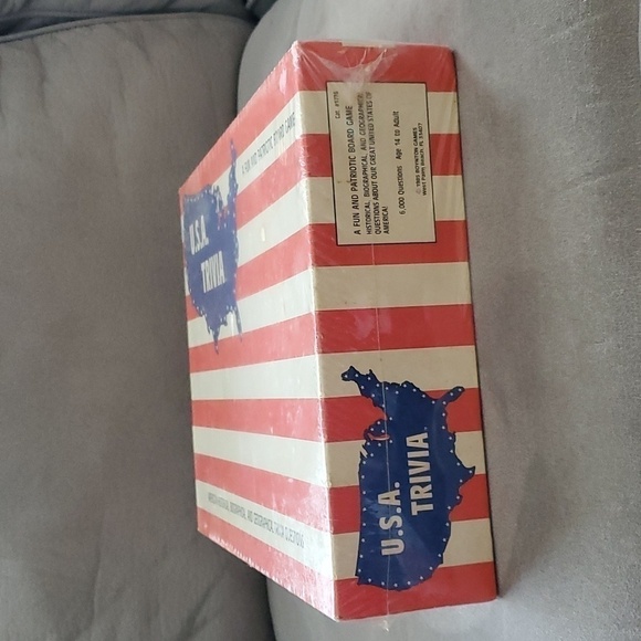 NEW Vintage 1985 Boynton Trivia Family Board Game USA 6000 Questions - Picture 4 of 4